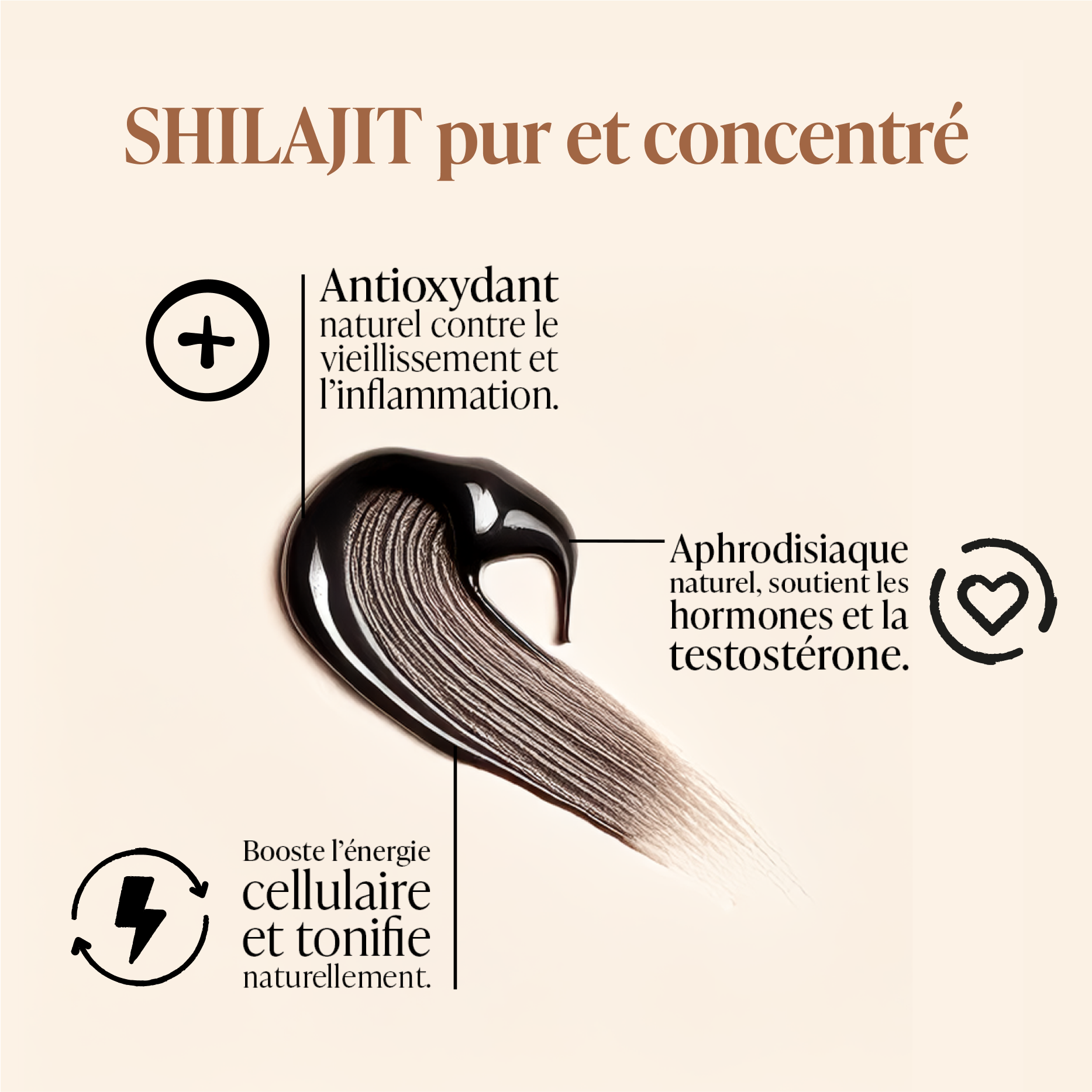 Shilajit - Résine