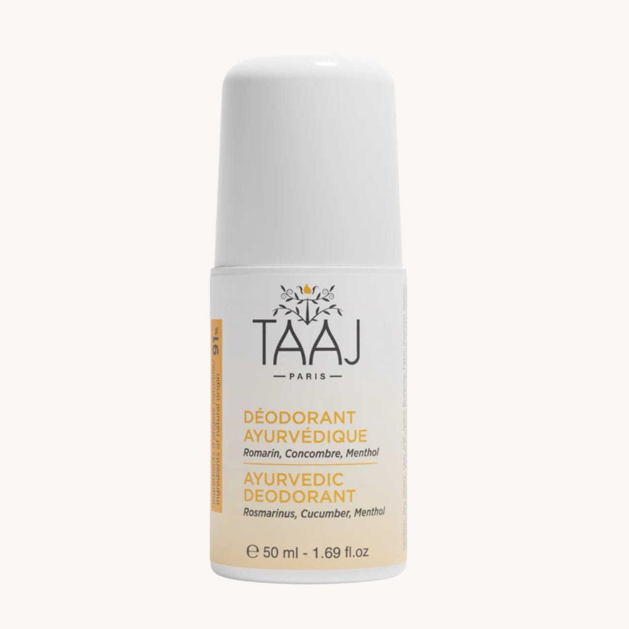Déodorant Ayurvédique - TAAJ PARIS