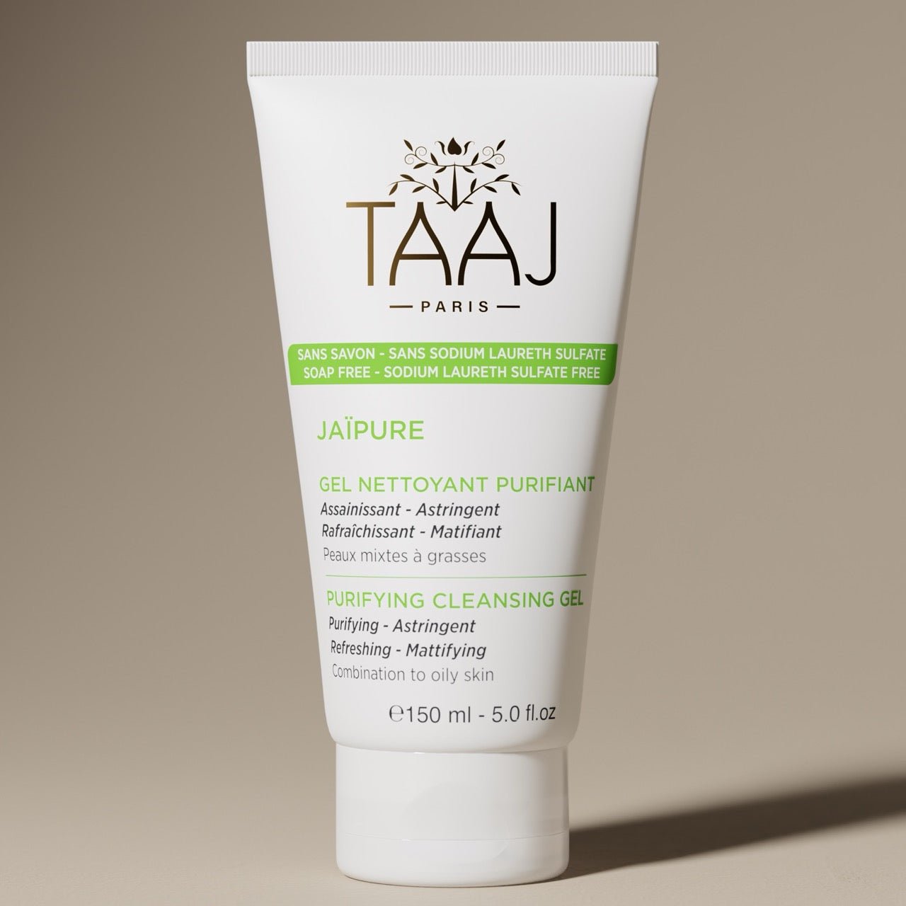 Gel Nettoyant Purifiant - TAAJ PARIS