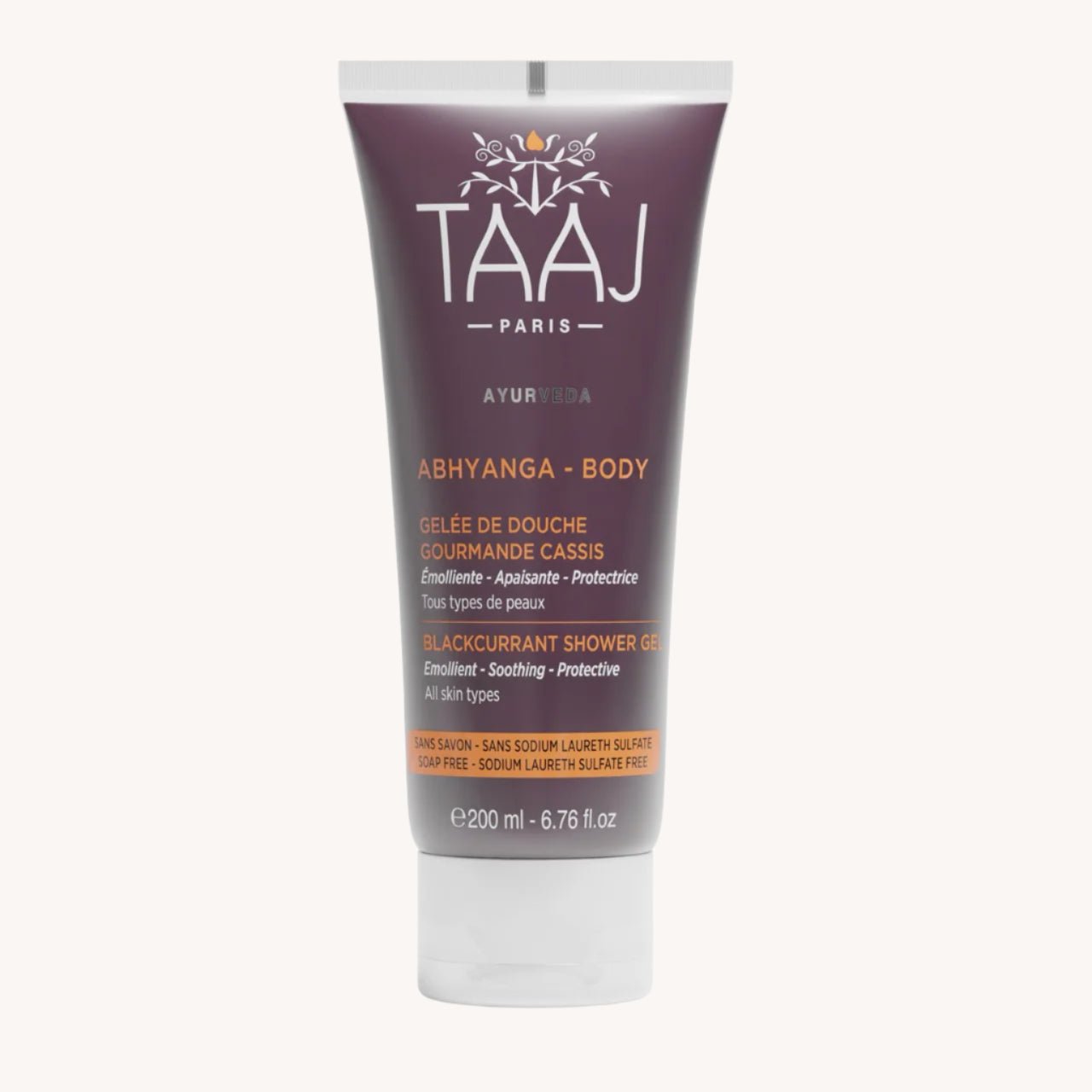 Gelée de Douche Gourmande Cassis - TAAJ PARIS