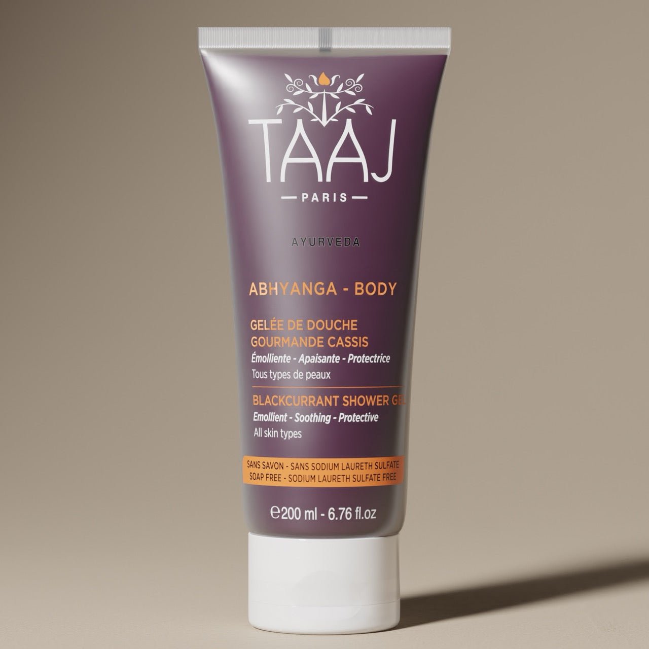 Gelée de Douche Gourmande Cassis - TAAJ PARIS