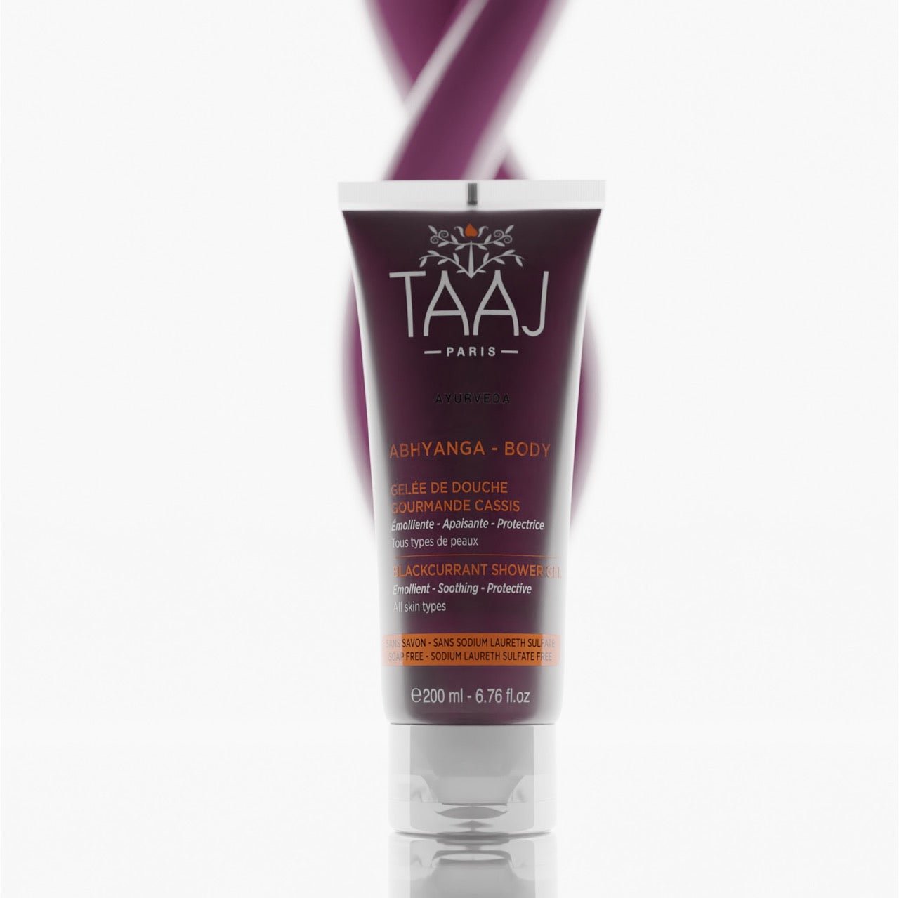 Gelée de Douche Gourmande Cassis - TAAJ PARIS