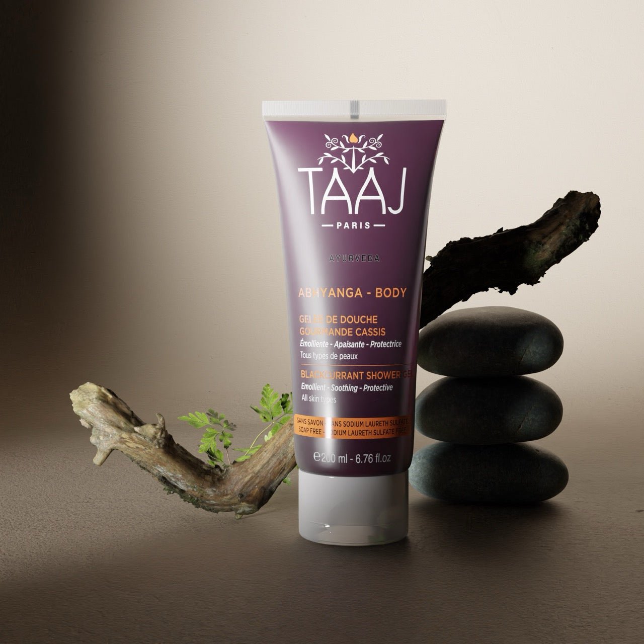 Gelée de Douche Gourmande Cassis - TAAJ PARIS