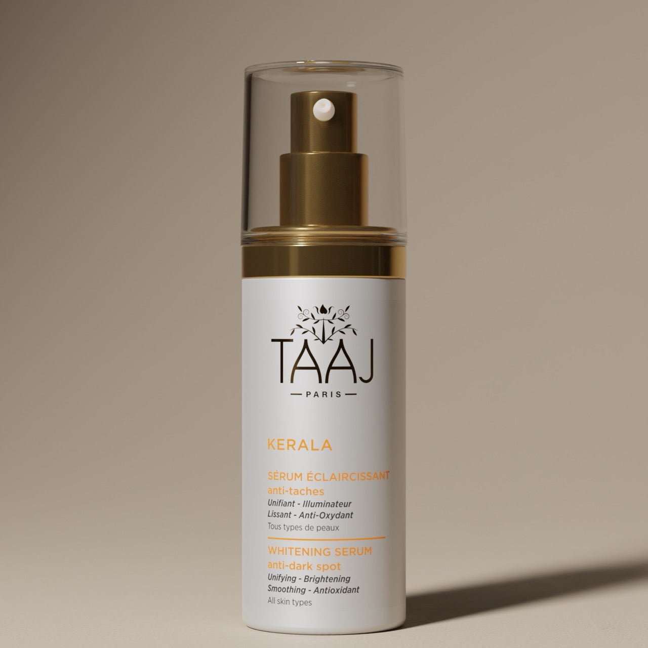 Sérum Éclaircissant Anti - tâches - TAAJ PARIS