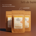 Trio sels de bain de l&