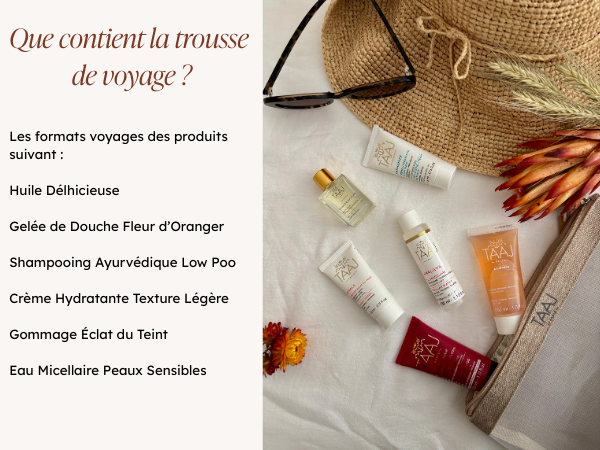 Trousse de voyage ayurvédique