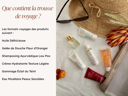 Trousse de voyage ayurvédique