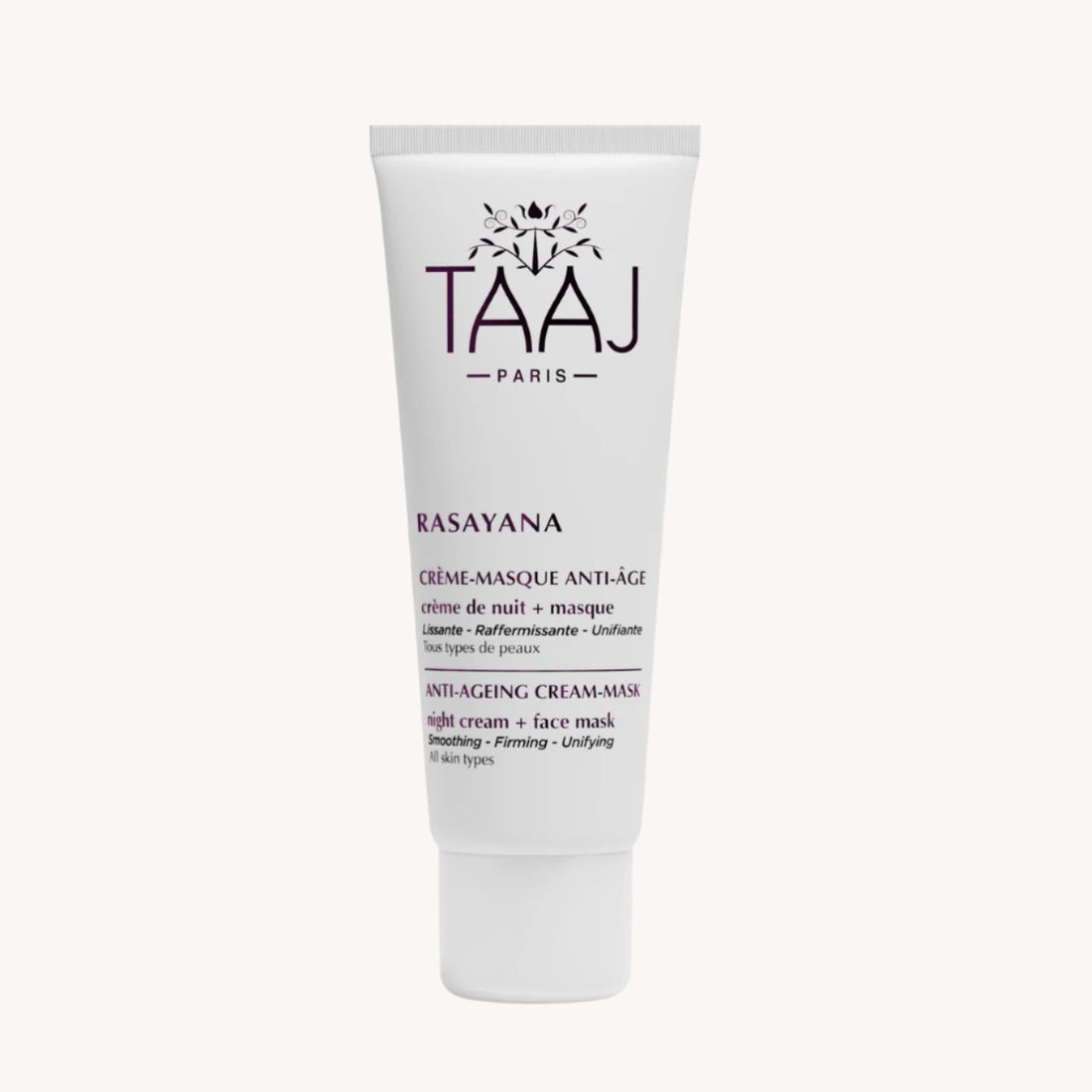 Crème - Masque Anti - âge - TAAJ PARIS