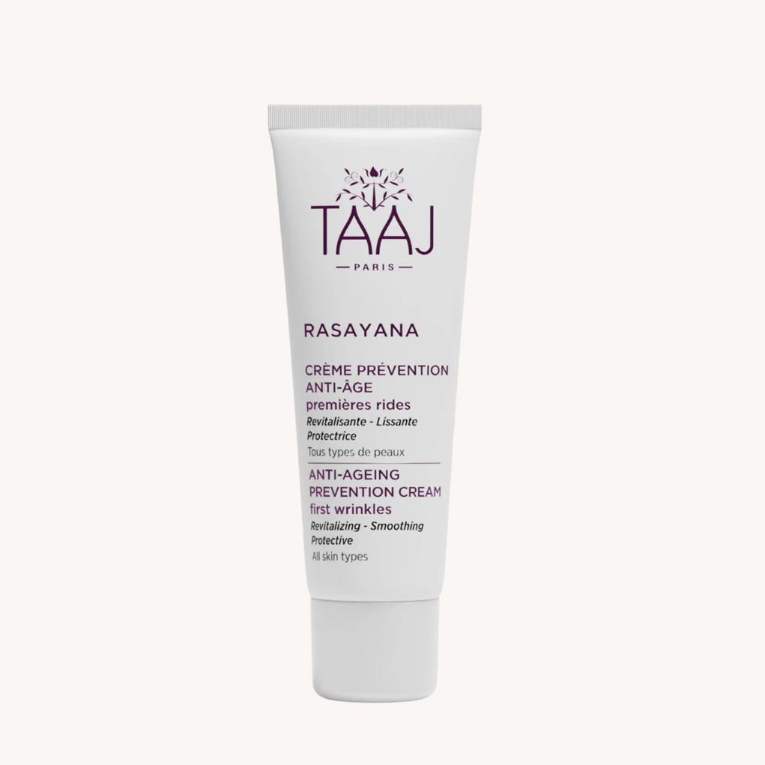 Crème Prévention Anti - âge - TAAJ PARIS