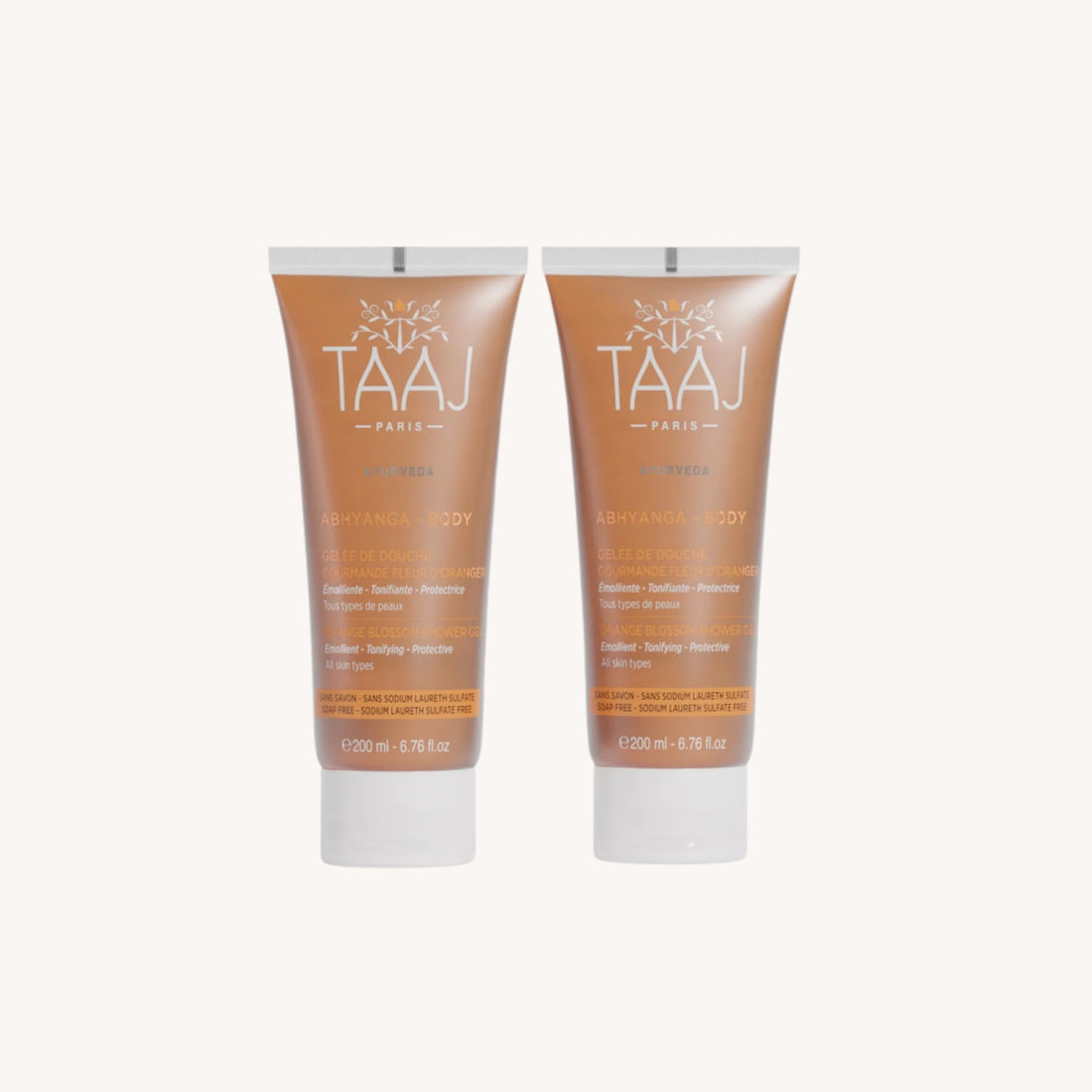 Duo Gelées de douche gourmande fleur d&