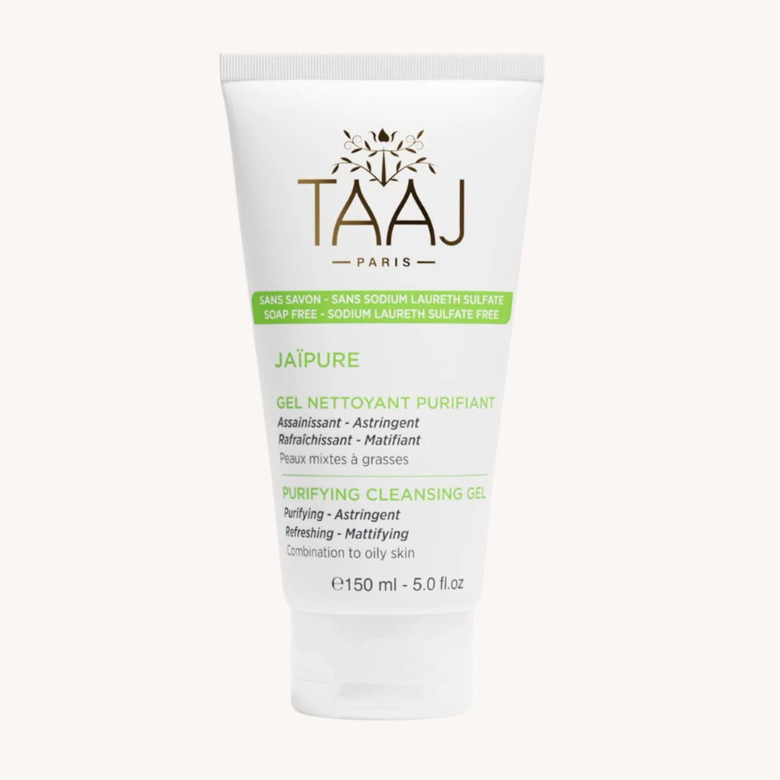Gel Nettoyant Purifiant - TAAJ PARIS