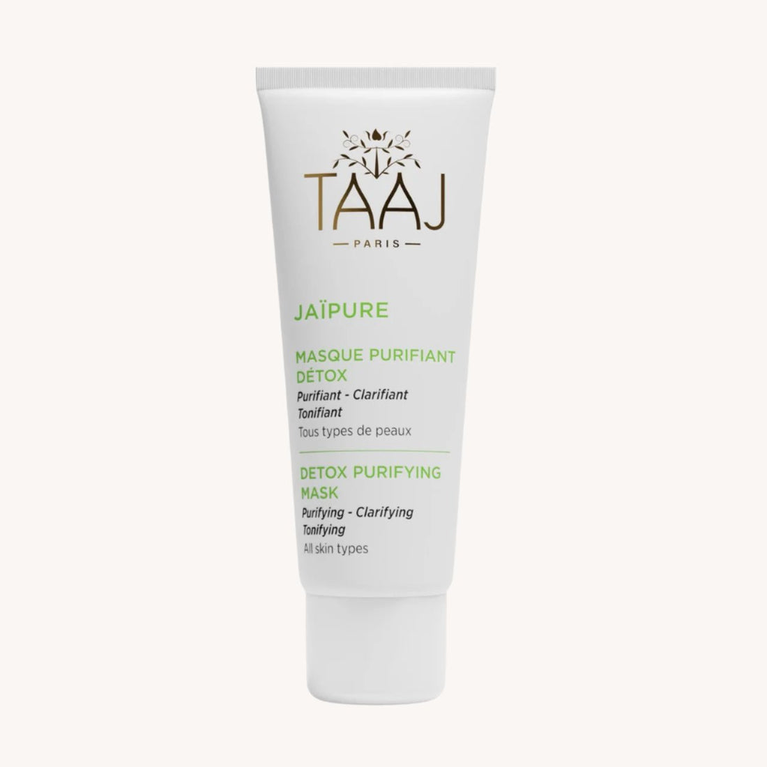 Masque Purifiant Détox - TAAJ PARIS