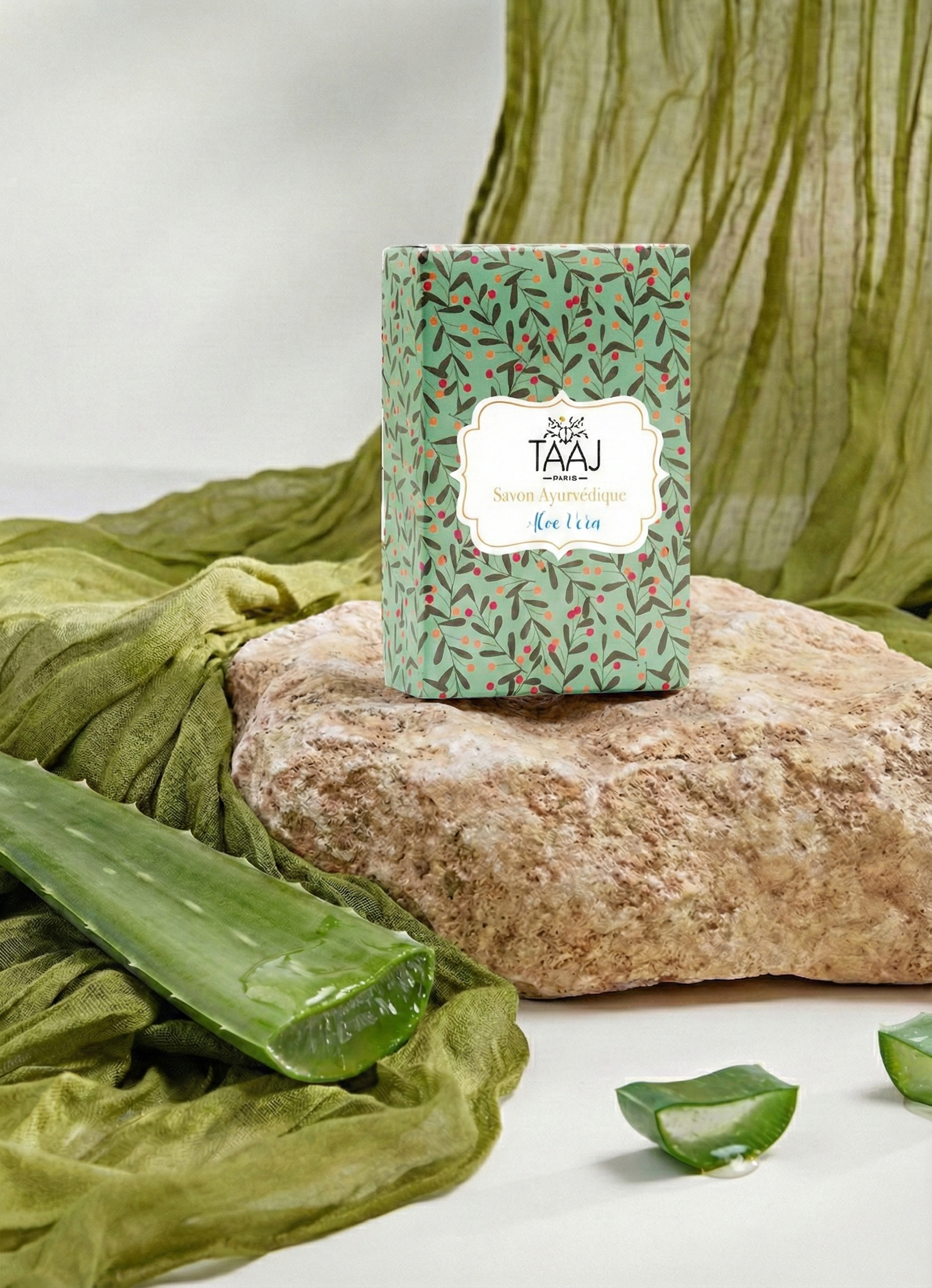 Trio Savons ayurvédique aloe vera