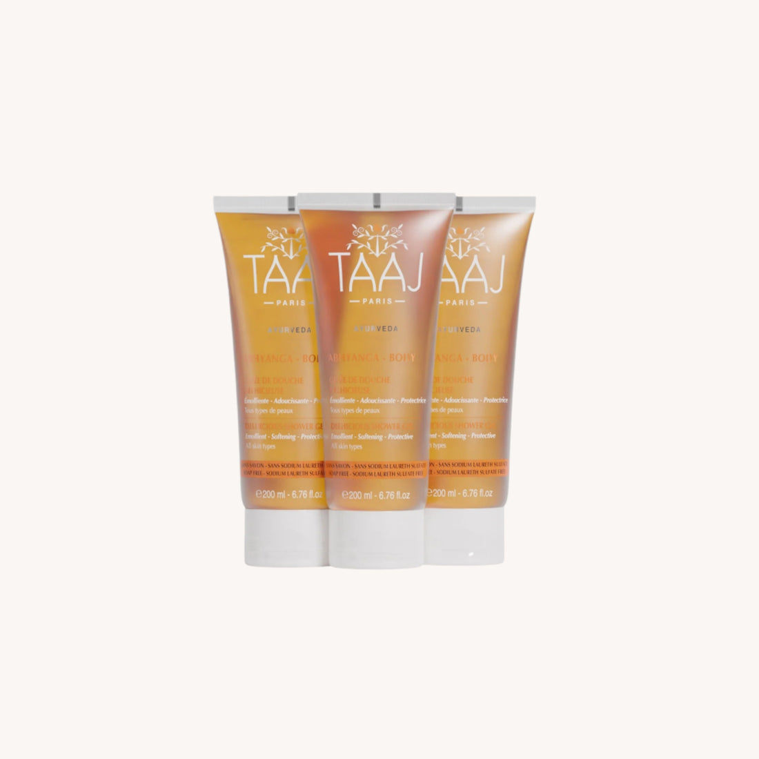 Trio Gelées de douche délhicieuse - TAAJ PARIS
